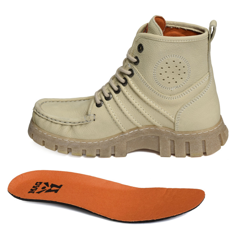 4001 MEN Beige, Boots Mag