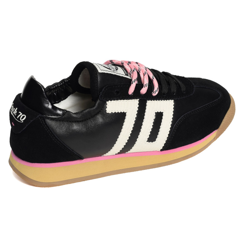ROCKET NAPPA Noir, Baskets Mode Back 70
