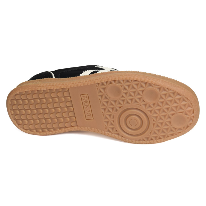 DOUBLE NYLON Noir, Baskets Mode Back 70