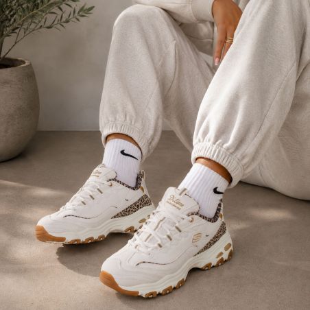  DLITES Blanc Léopard