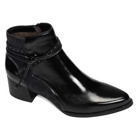 BANKS Verni Noir, Bottines Fugitive