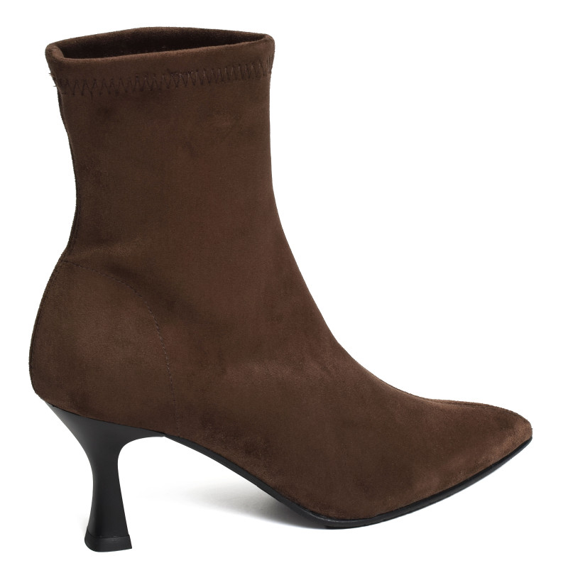 ZETA 78042 Marron, Bottines Miss Elastic