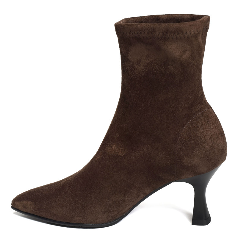 ZETA 78042 Marron, Bottines Miss Elastic