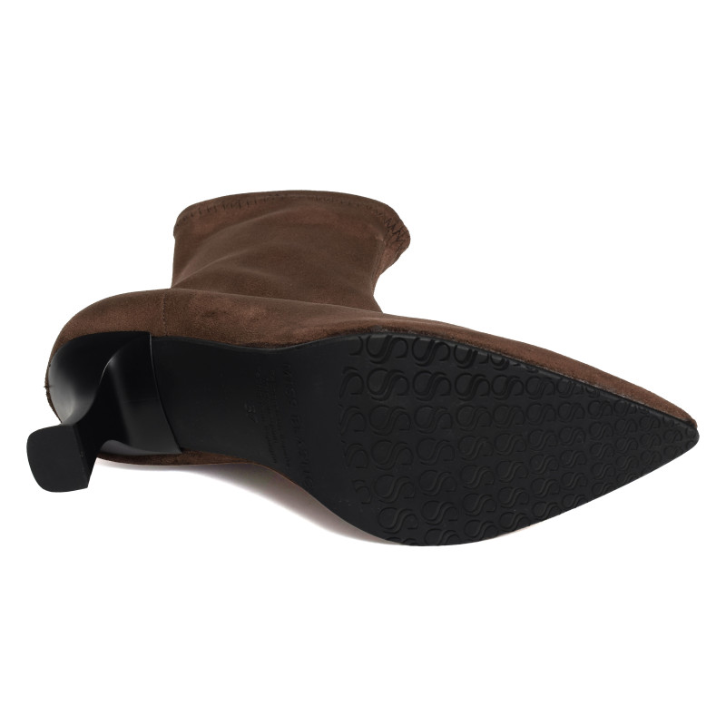 ZETA 78042 Marron, Bottines Miss Elastic