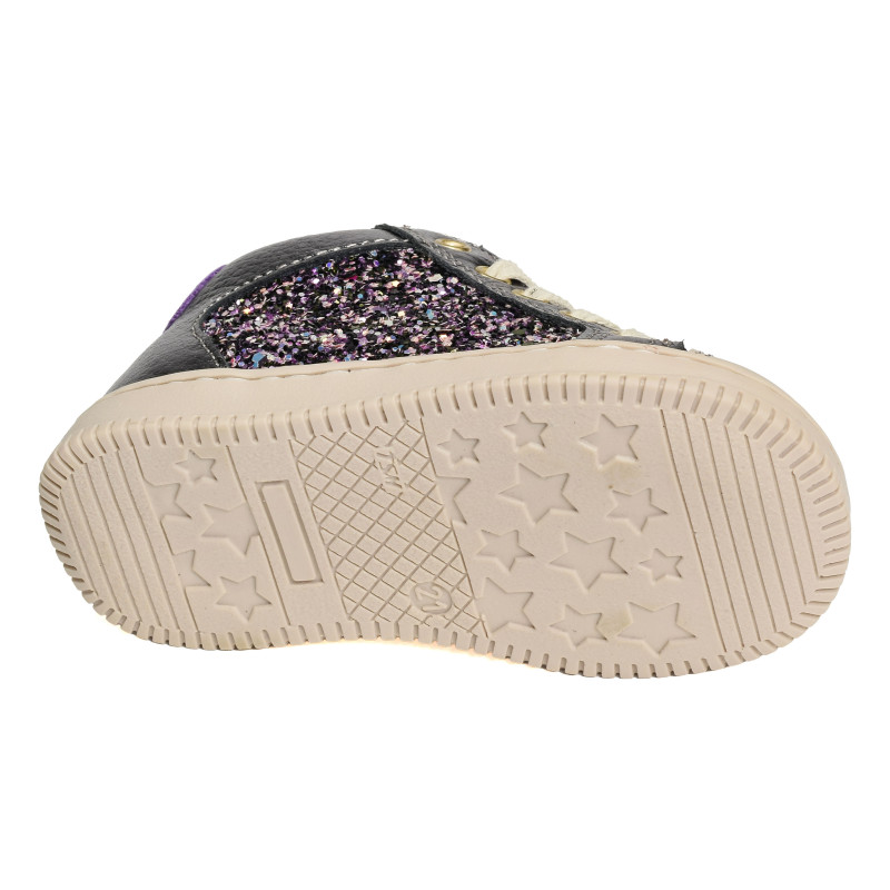 FRIDA Gris Violet, Chaussures à Lacets Babybotte