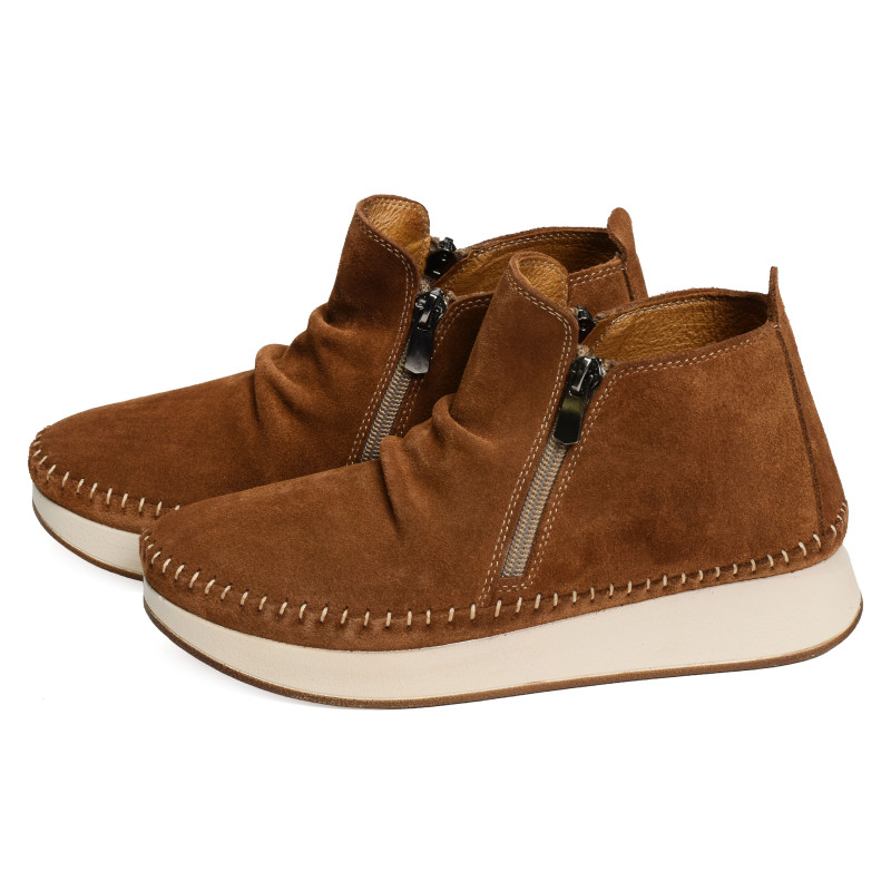 OPALIN Cognac, Bottines Madory