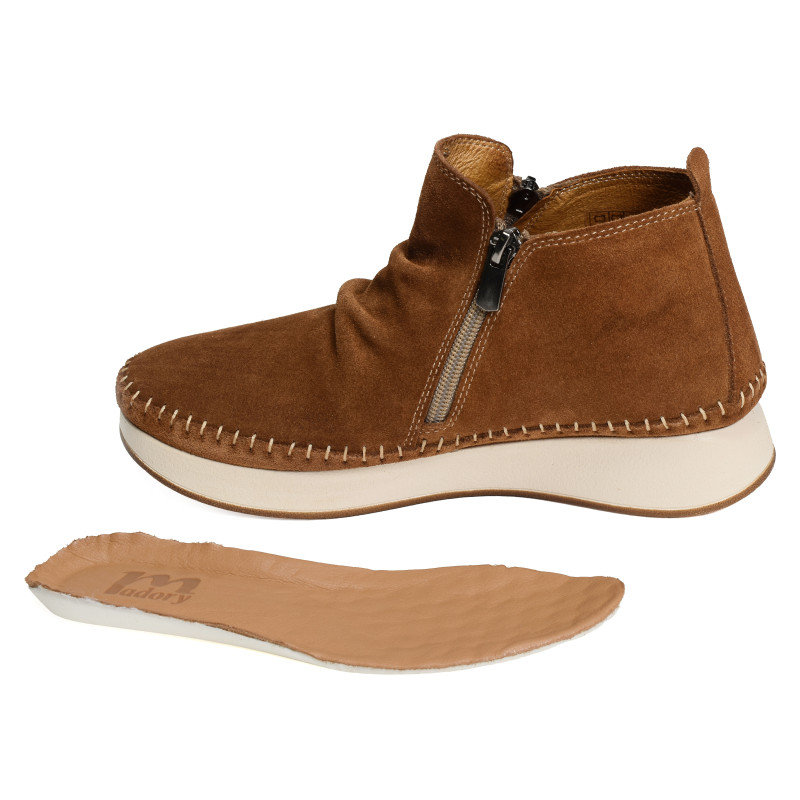 OPALIN Cognac, Bottines Madory