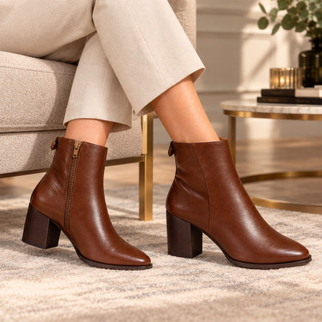DANAE Marron, Bottines Maroli