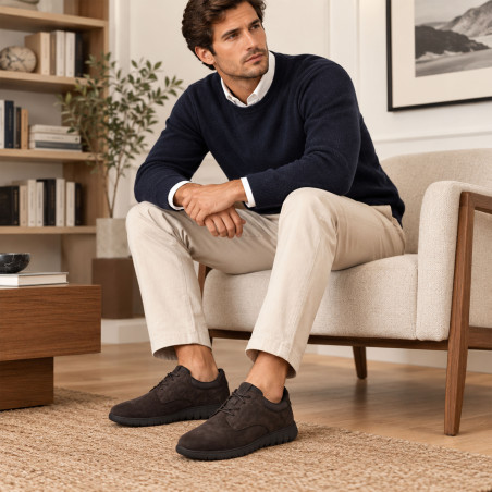 U FLEXTRIDE F PLUS A Chocolat, Slip-On Geox