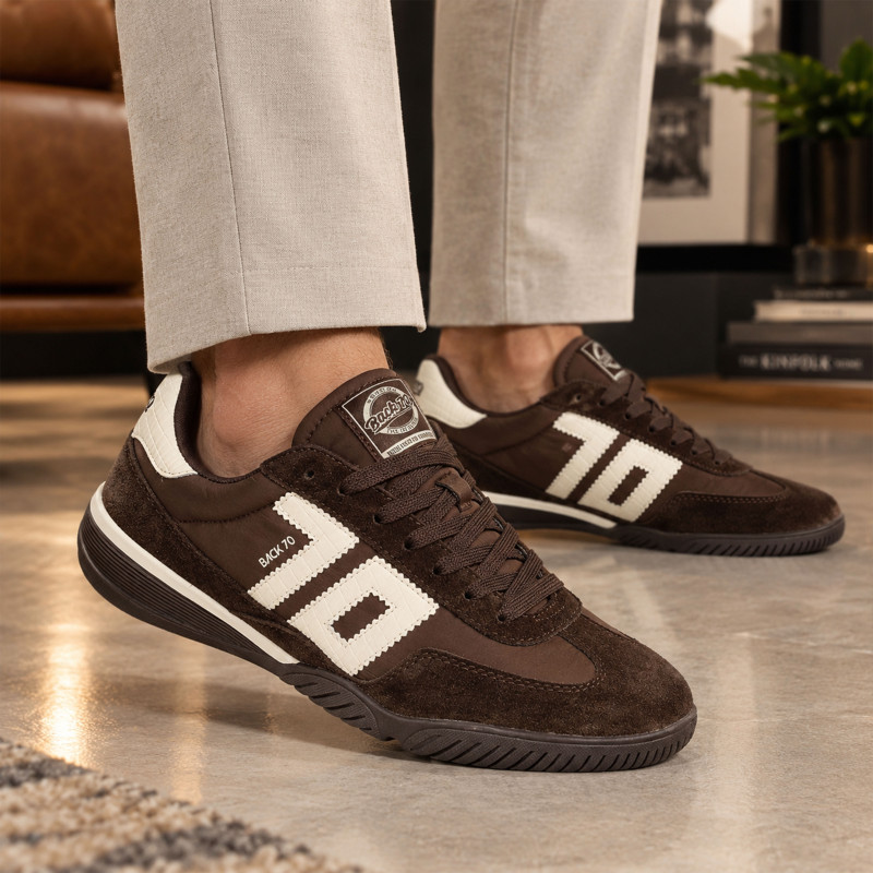 FIREBALL Café, Sneakers basses Back 70