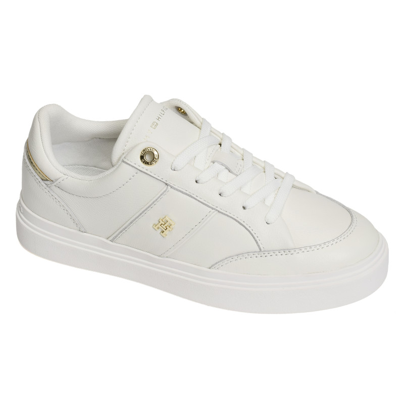 TH FEMININE CUPSOLE 9600 Ecru, Sneakers basses Tommy Hilfiger