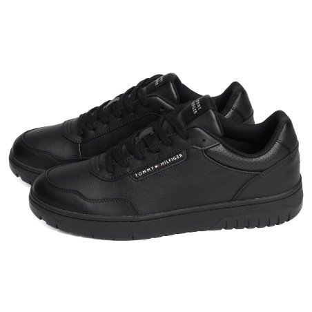 TH BASKET CORE LEATHER 5927 Noir, Sneakers basses Tommy Hilfiger