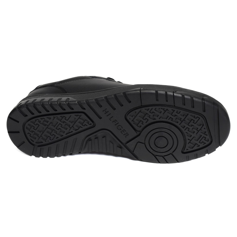 TH BASKET CORE LEATHER 5927 Noir, Sneakers basses Tommy Hilfiger