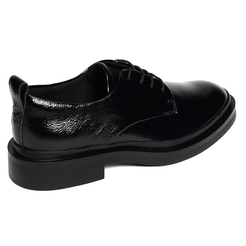PREVIA LACE Verni Noir, Derbies Clarks