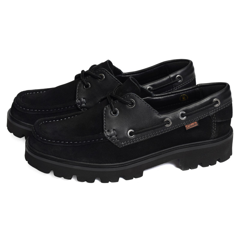 CLEYHILL BOAT Noir, Bateaux Clarks