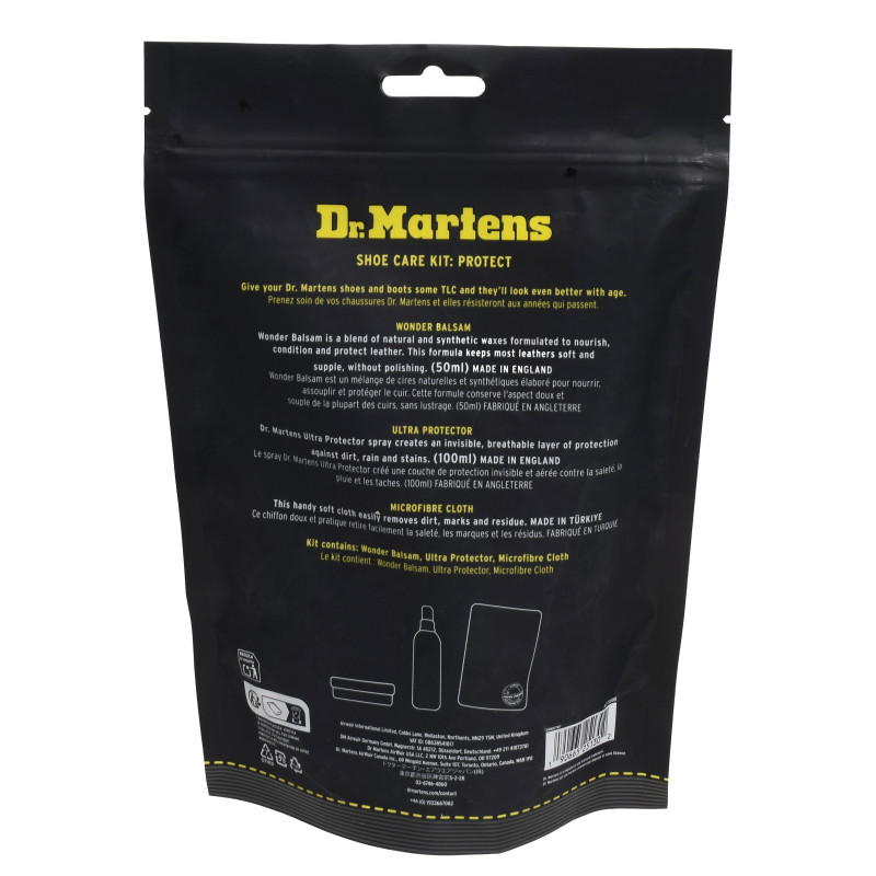 KIT 1 Noir, Entretien Dr Martens