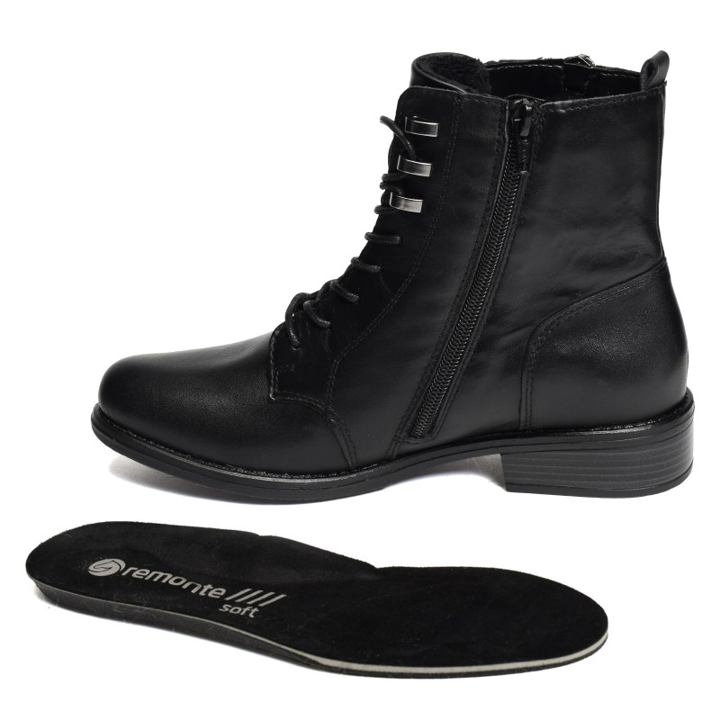 D0F82 Noir, Boots Remonte