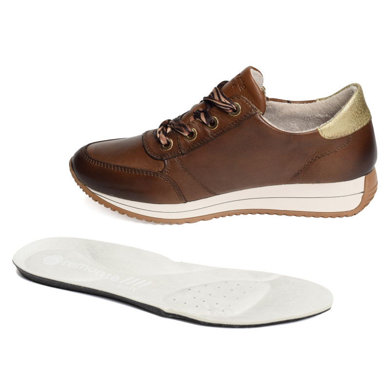 D0H11 Marron, Baskets running Remonte