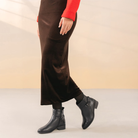 D3U72 Noir, Bottines Remonte