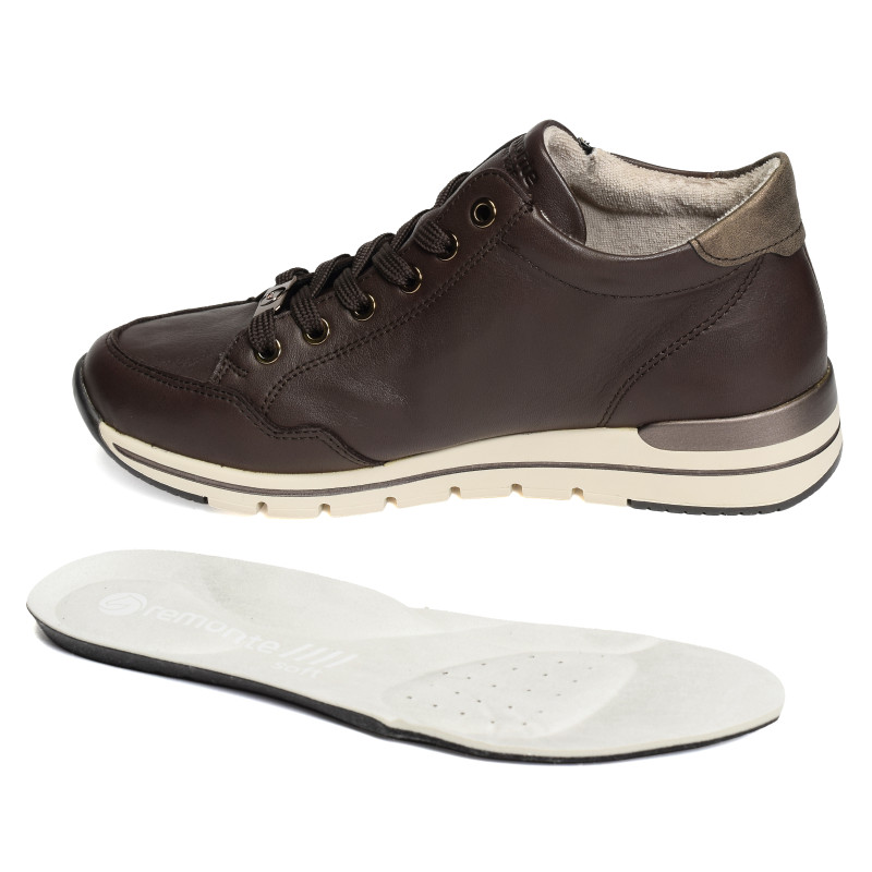 R6777 Chocolat, Baskets montantes Remonte