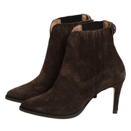 CLARA Chocolat, Bottines Maroli
