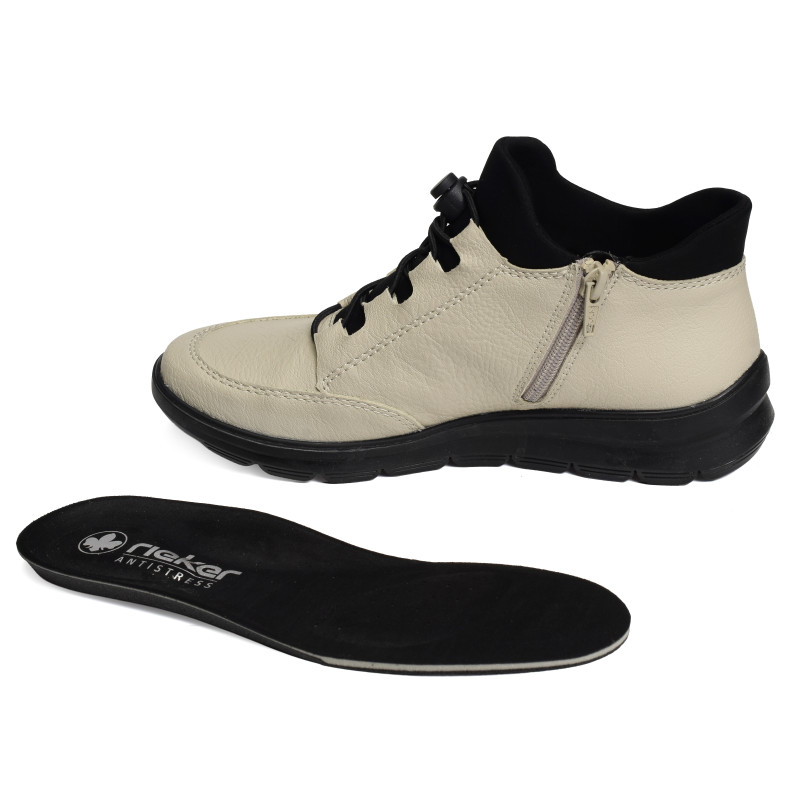 Z0065 Beige, Slip-On Rieker