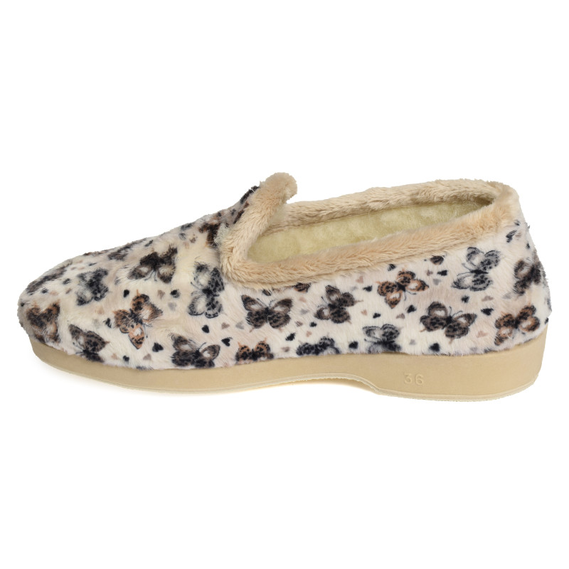 6223 Beige Multicolore, Charentaises La Maison de l'Espadrille