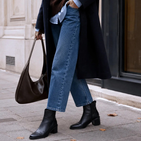 LARUZ Noir, Bottines Fugitive