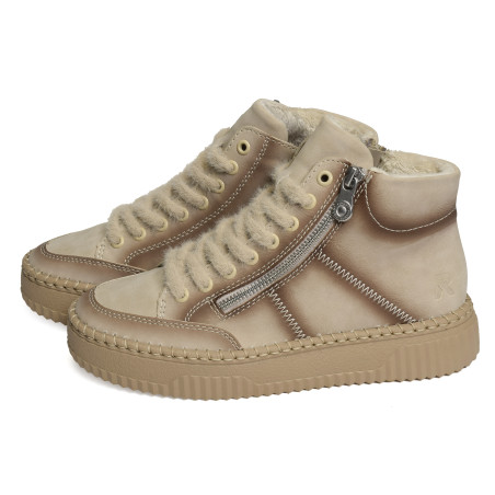 N9901 Beige, Boots Rieker