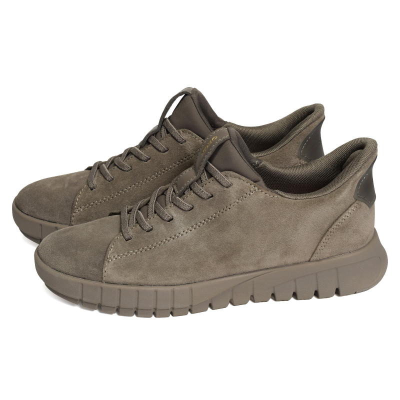 D FLEXTRIDE PLUS C Taupe, Slip-On Geox