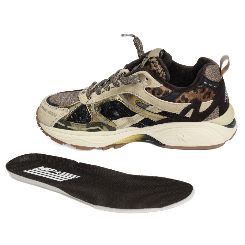 HICHO Beige Multicolore, Baskets running MRP Star