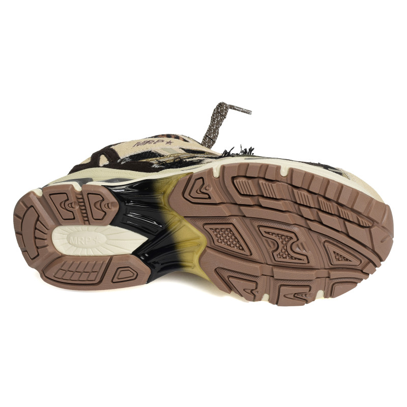 HICHO Beige Multicolore, Baskets running MRP Star
