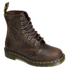 1460 PASCAL EMBOSS FLORAL Marron, Boots Dr Martens