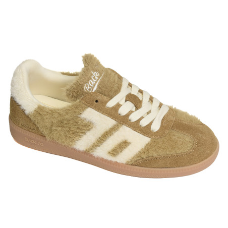 MOHAIR Marron Beige, Baskets Mode Back 70