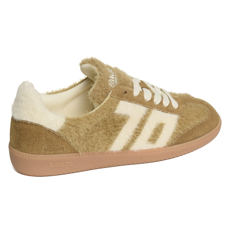 MOHAIR Marron Beige, Baskets Mode Back 70