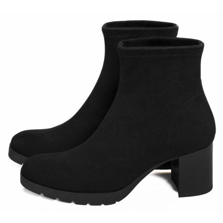MENPHIS 78174 Noir, Bottines Miss Elastic
