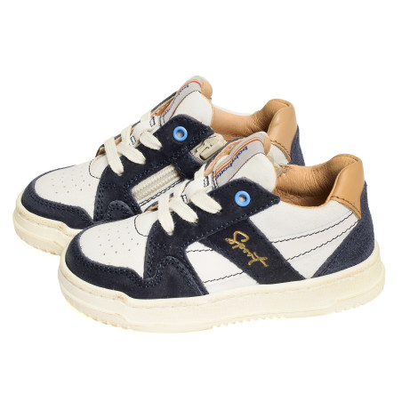 ALES Blanc Marine, Chaussures à Lacets Babybotte