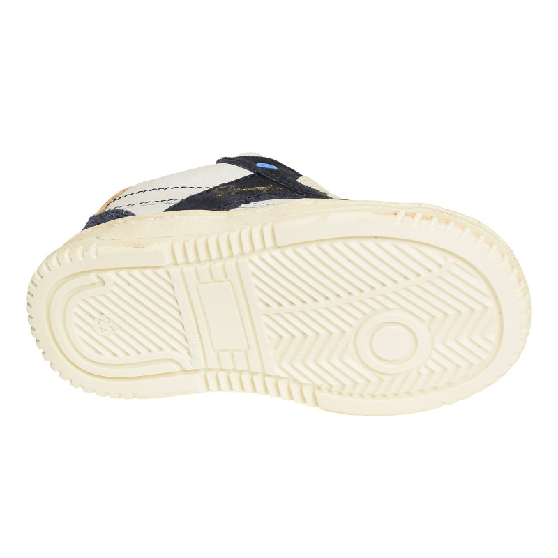 ALES Blanc Marine, Chaussures à Lacets Babybotte