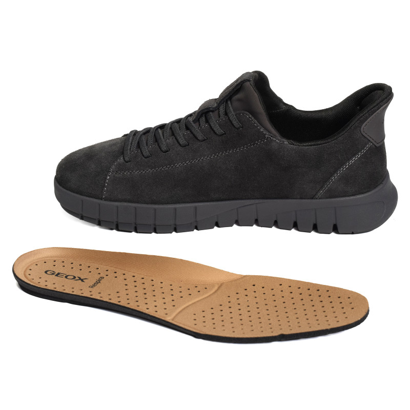 U FLEXTRIDE PLUS A Anthracite, Slip-On Geox