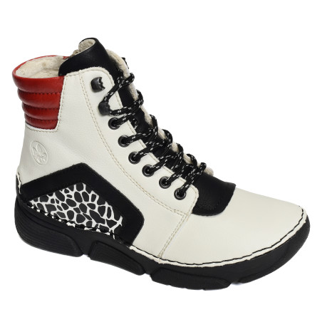 45904 Noir Multicolore, Boots Rieker