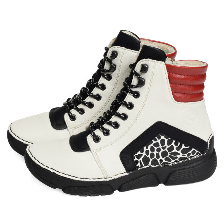 45904 Noir Multicolore, Boots Rieker