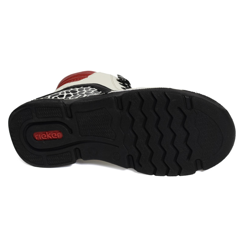 45904 Noir Multicolore, Boots Rieker