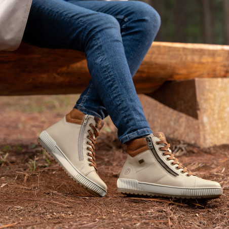 D0772 Beige, Boots Remonte