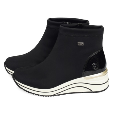 D0T73 Noir, Baskets montantes Remonte
