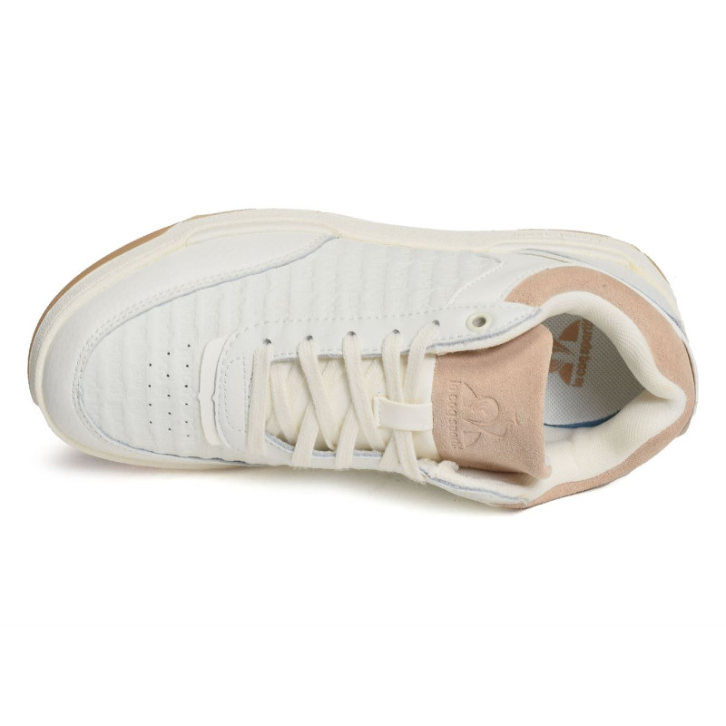 PARK W MONOGRAMME Blanc, Sneakers basses Le Coq Sportif