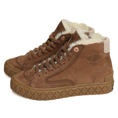 PALLA ACE NBK WL RAW Marron, Baskets montantes Palladium
