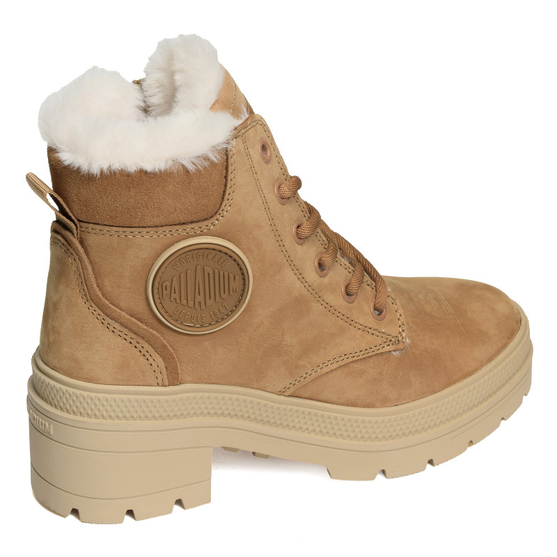 PALLARISE NBK WL Camel, Boots Palladium