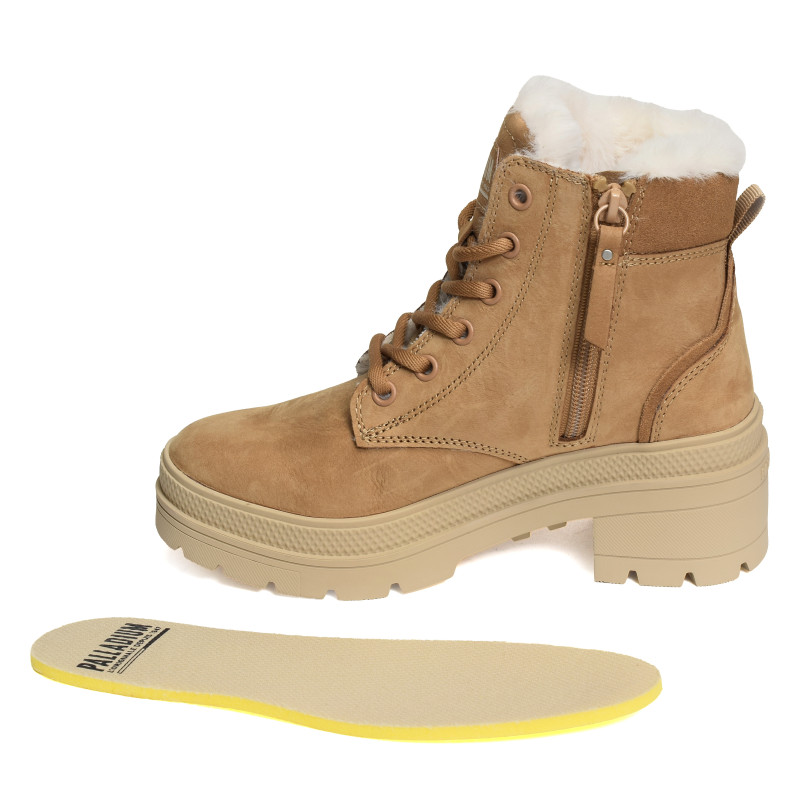 PALLARISE NBK WL Camel, Boots Palladium