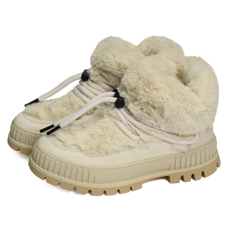 PALLASHOCK WL HIVER Ecru, Boots Palladium
