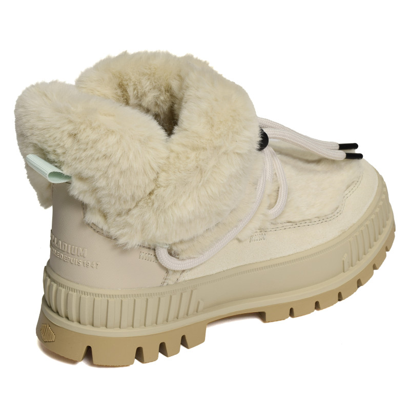 PALLASHOCK WL HIVER Ecru, Boots Palladium